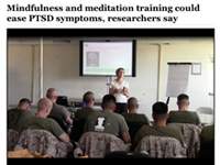 Mindfulness for PTSD: Military Benefits & Research